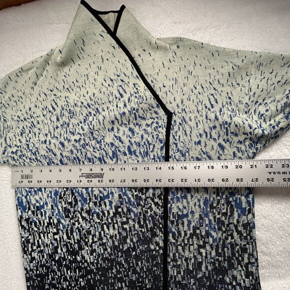 Misook Womens Textured Short-Sleeve Open Front Cardigan Jacket XS Lightweight - Picture 6 of 7